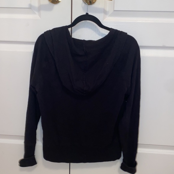 Brand new black zip up hoodie from pink - Picture 3 of 3